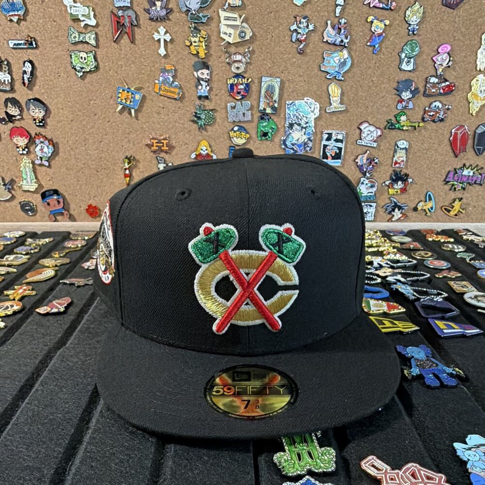 New Era 59FIFTY Chicago Blackhawks NHL Glow in the Dark 7 3/8